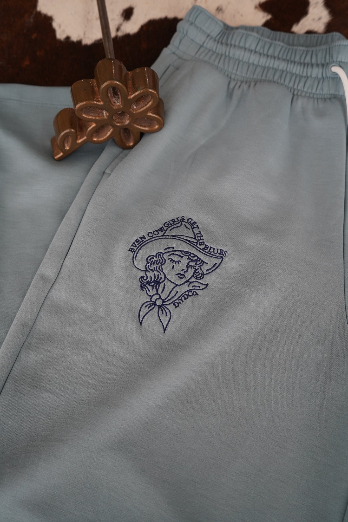 Cowgirls Cry Wide Leg Sweatpants