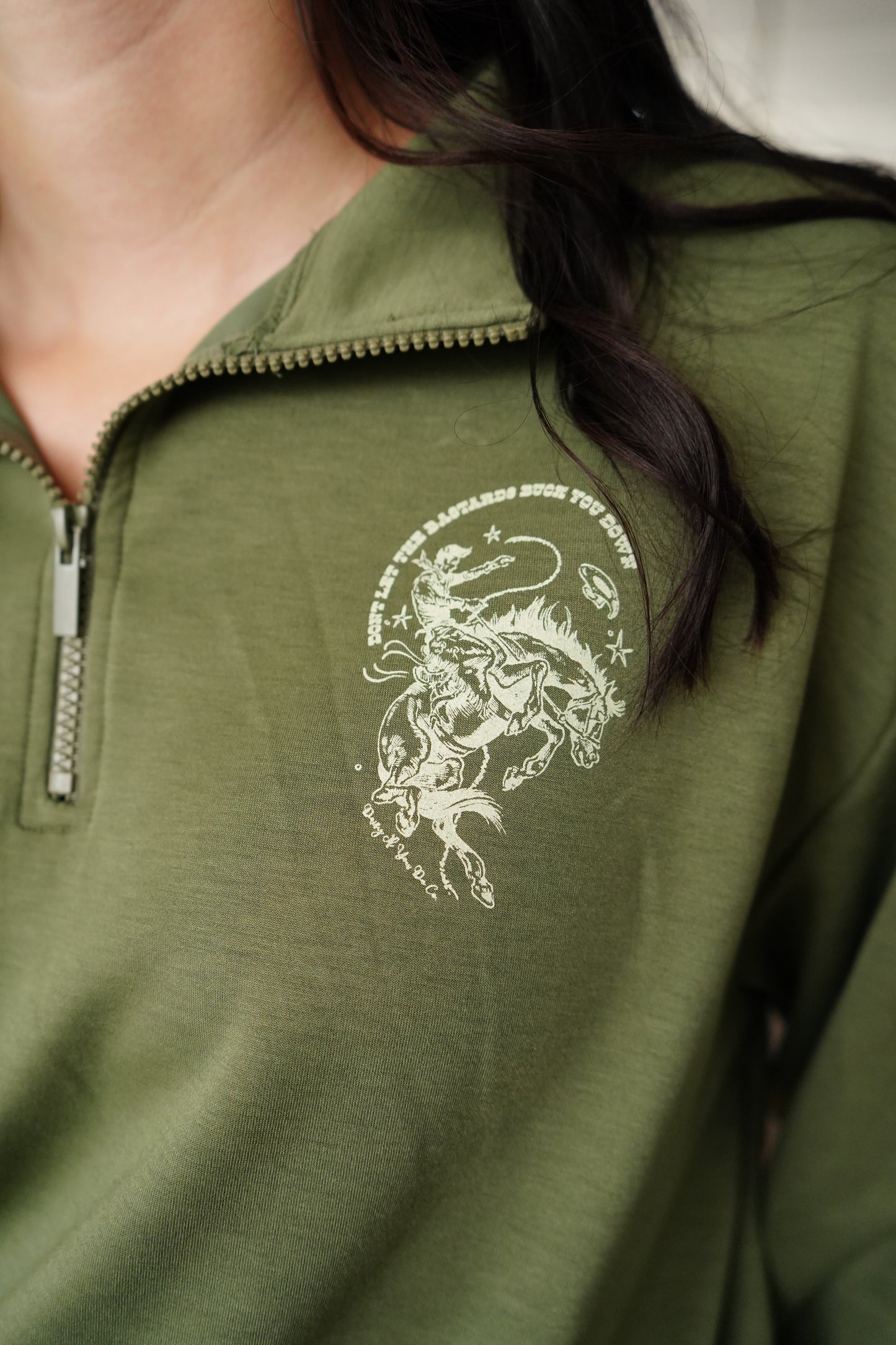 Bucked Down Scuba 1/4 Zip Pullover
