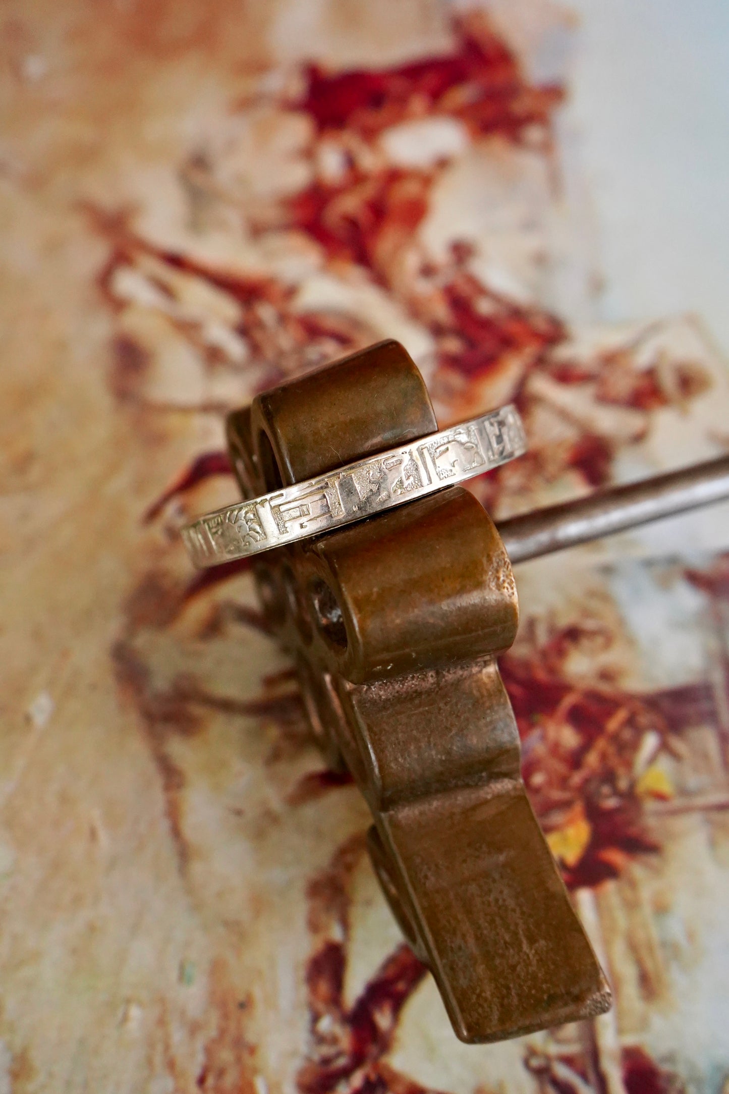 Vintage Stamped Bangles