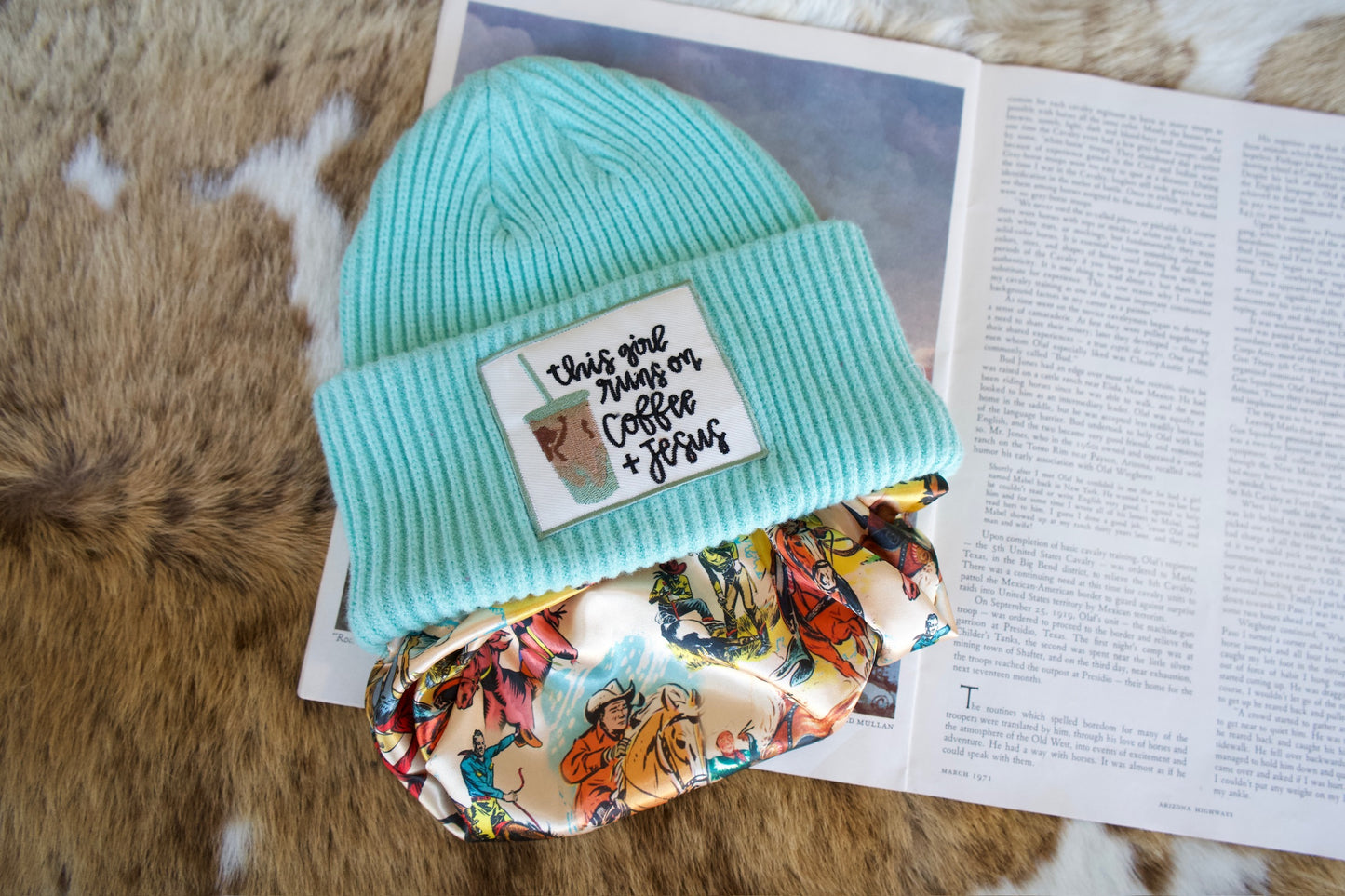 Powerful Patches on Satin Lined Beanies, Neckwarmers & Headbands