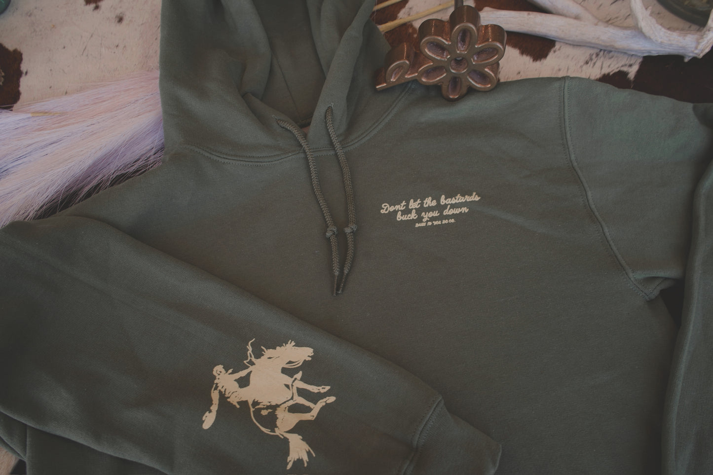 Bucked Down Unisex Hoodie