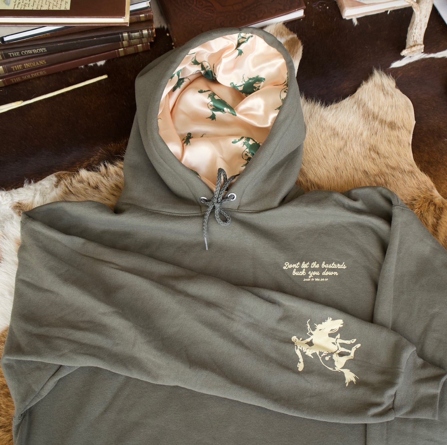 Bucked Down Unisex Hoodie