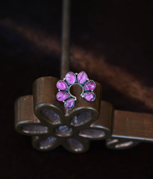 Turquoise Naja Rings - Adj