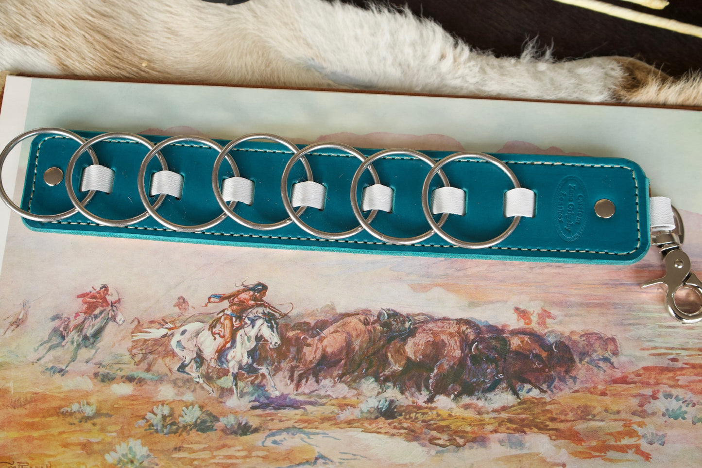 Wild Rag Holder - DiYDCo // Zane Grigsby Leather ORIGINAL