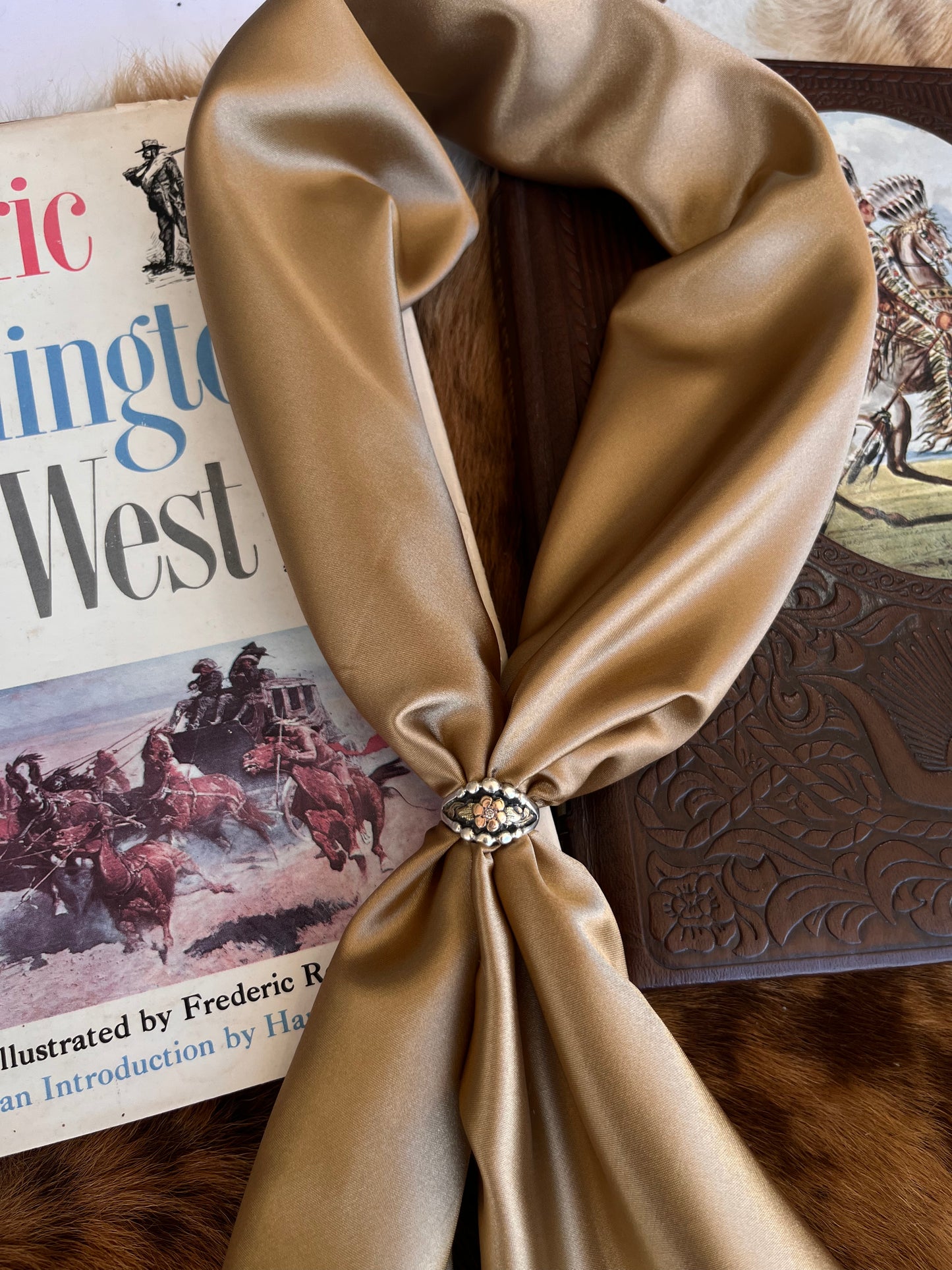 Tan Solid Wild Rag
