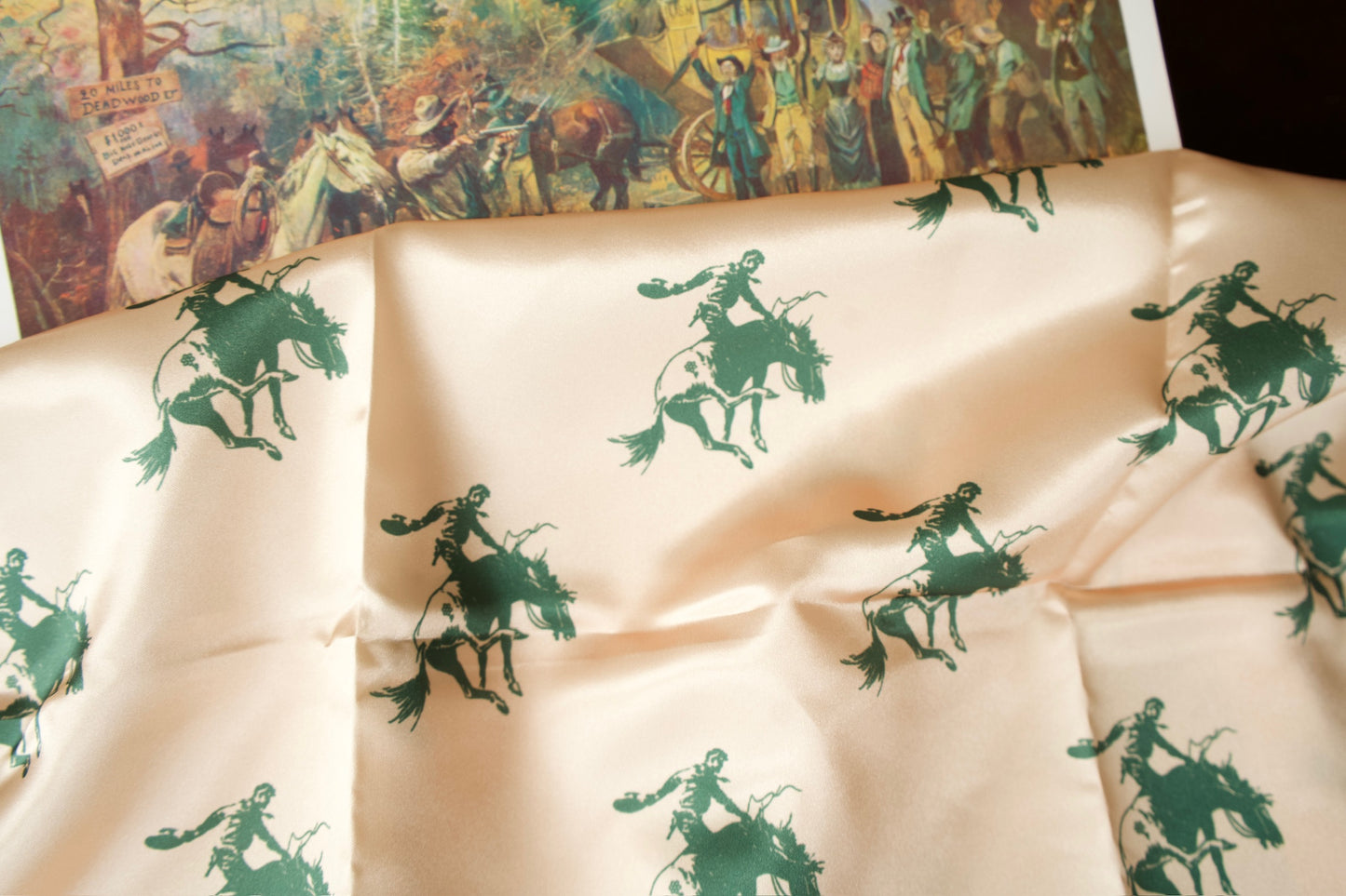 Cream Bucked Down Wild Rag