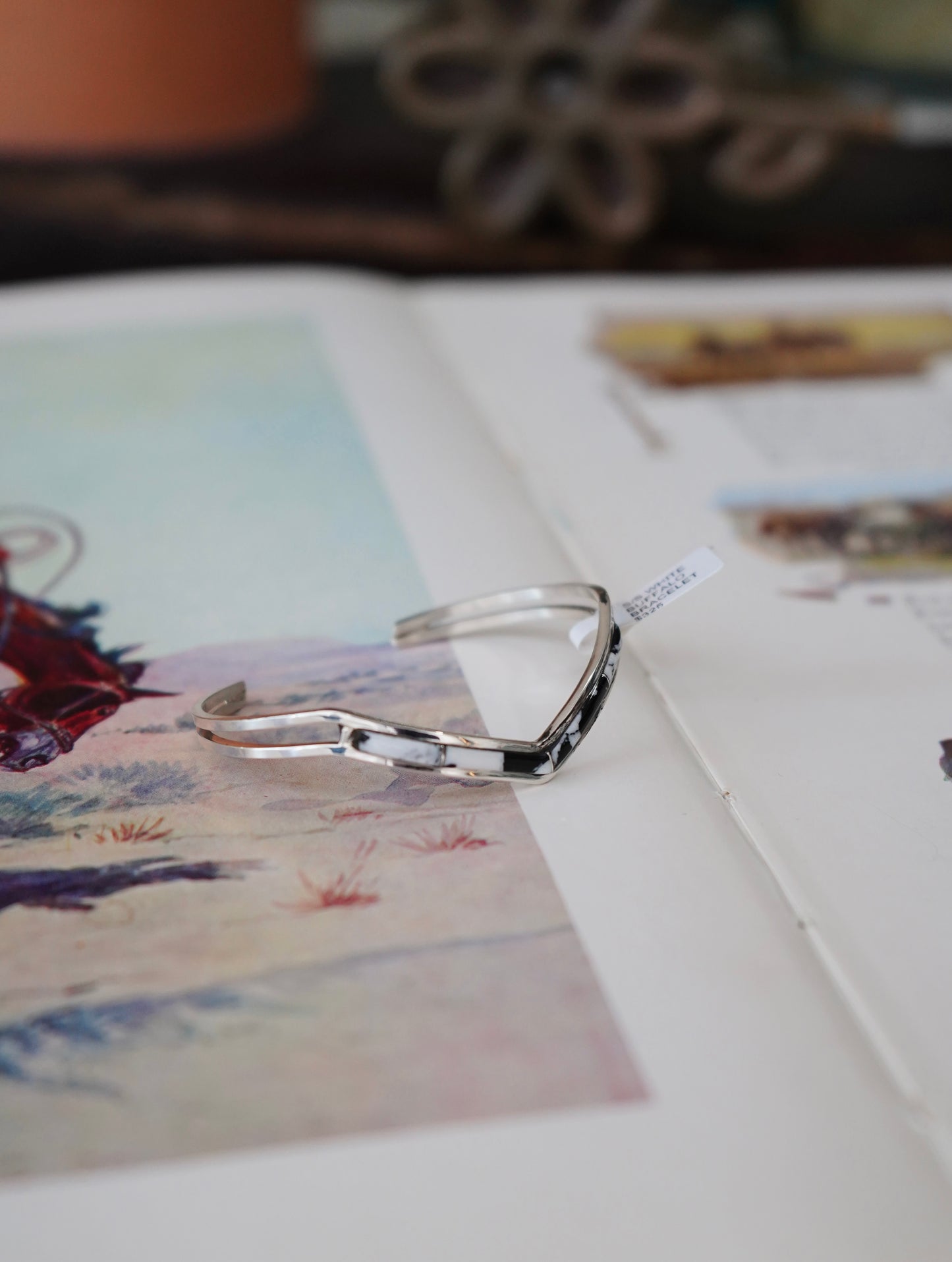 Jamie Johnson White Buffalo Cuff