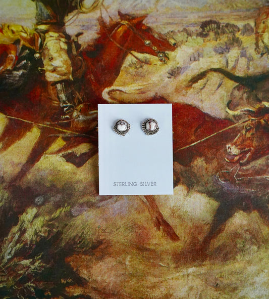 Dainty Wild Horse Stud Earrings