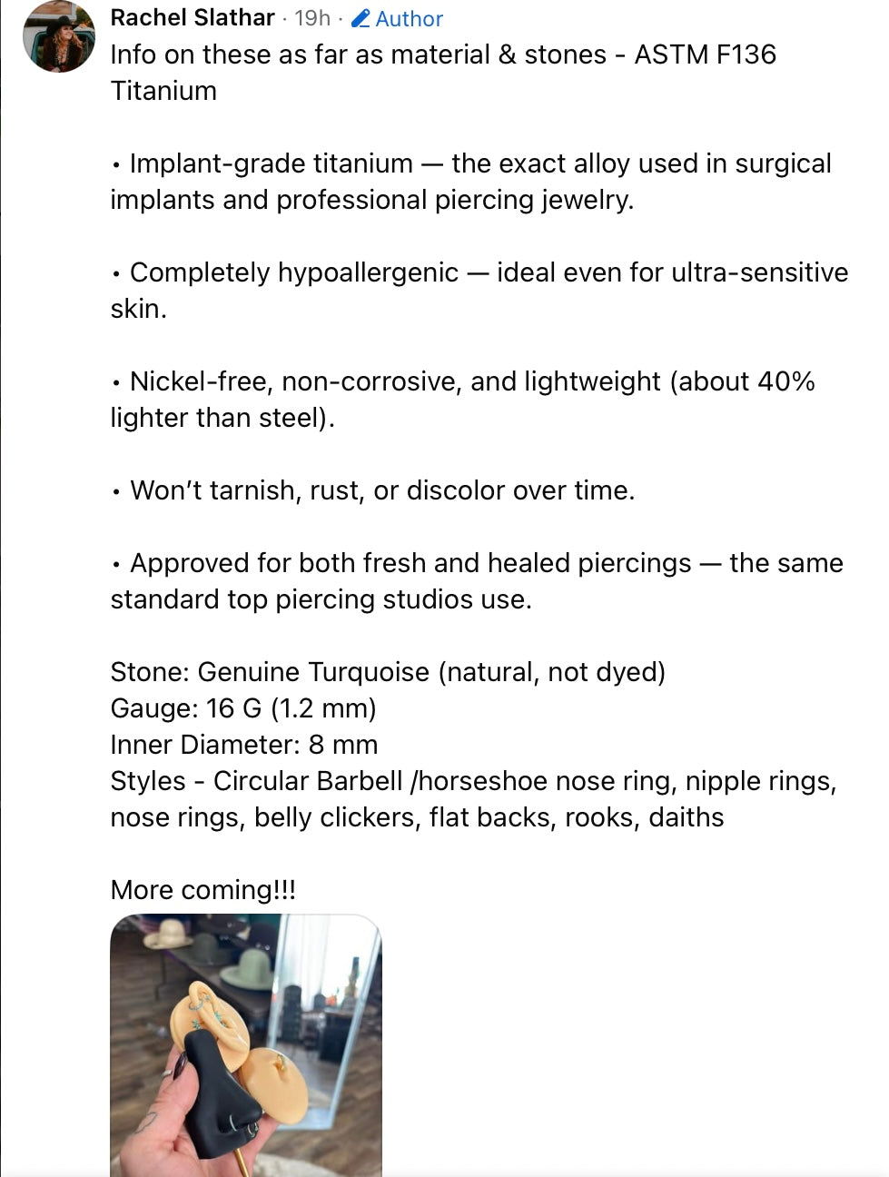 Daisy Exclusive Turquoise Flatbacks