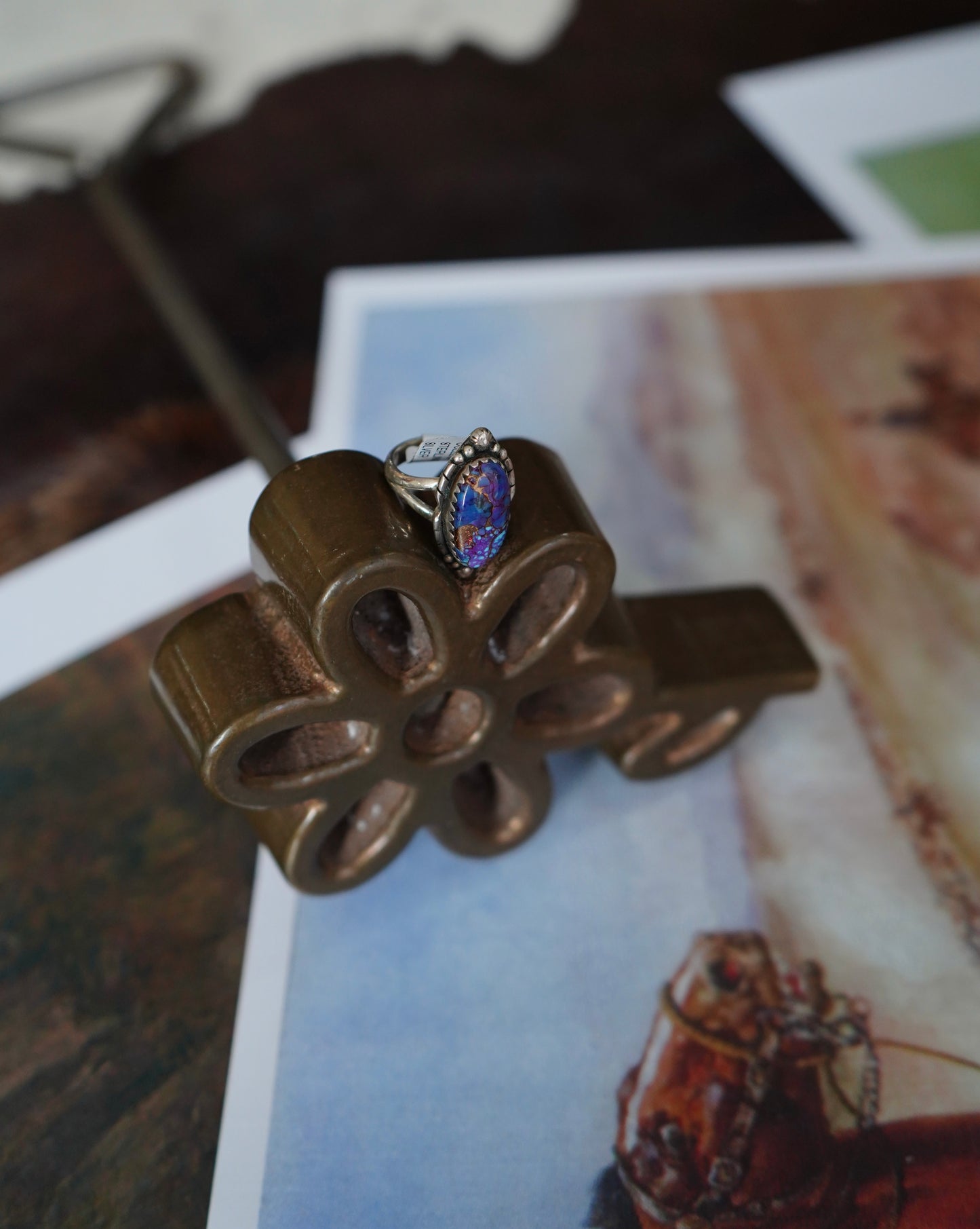 Oval Turquoise Rings