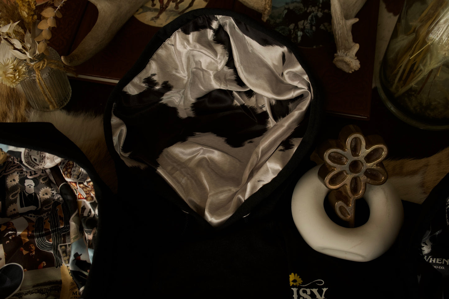 Say When Satin Lined Hooded Sweatshirts