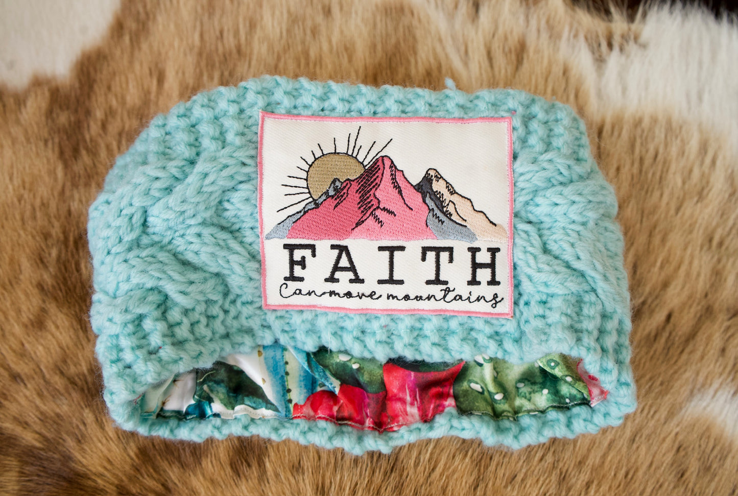 Powerful Patches on Satin Lined Beanies, Neckwarmers & Headbands