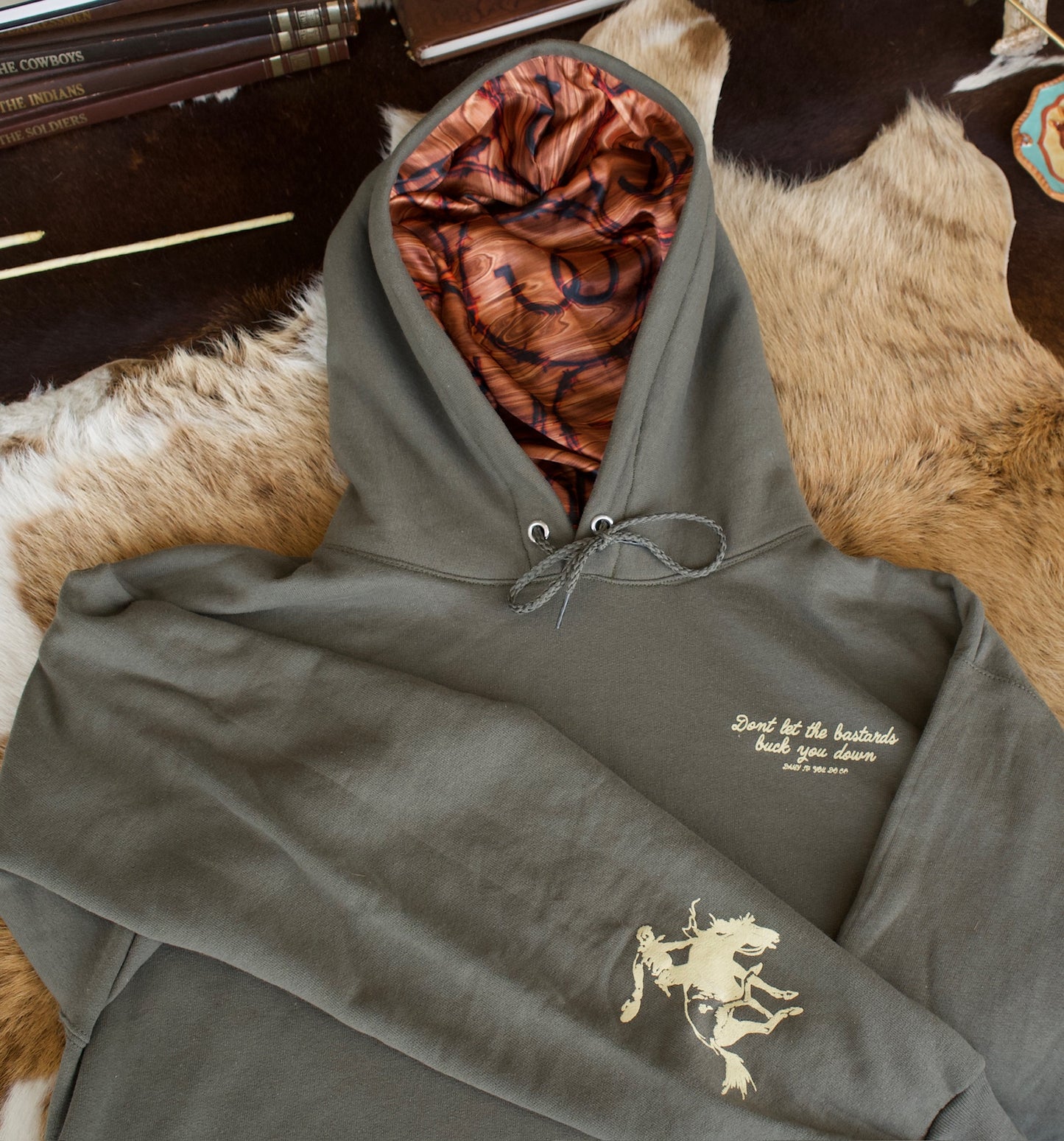 Bucked Down Unisex Hoodie