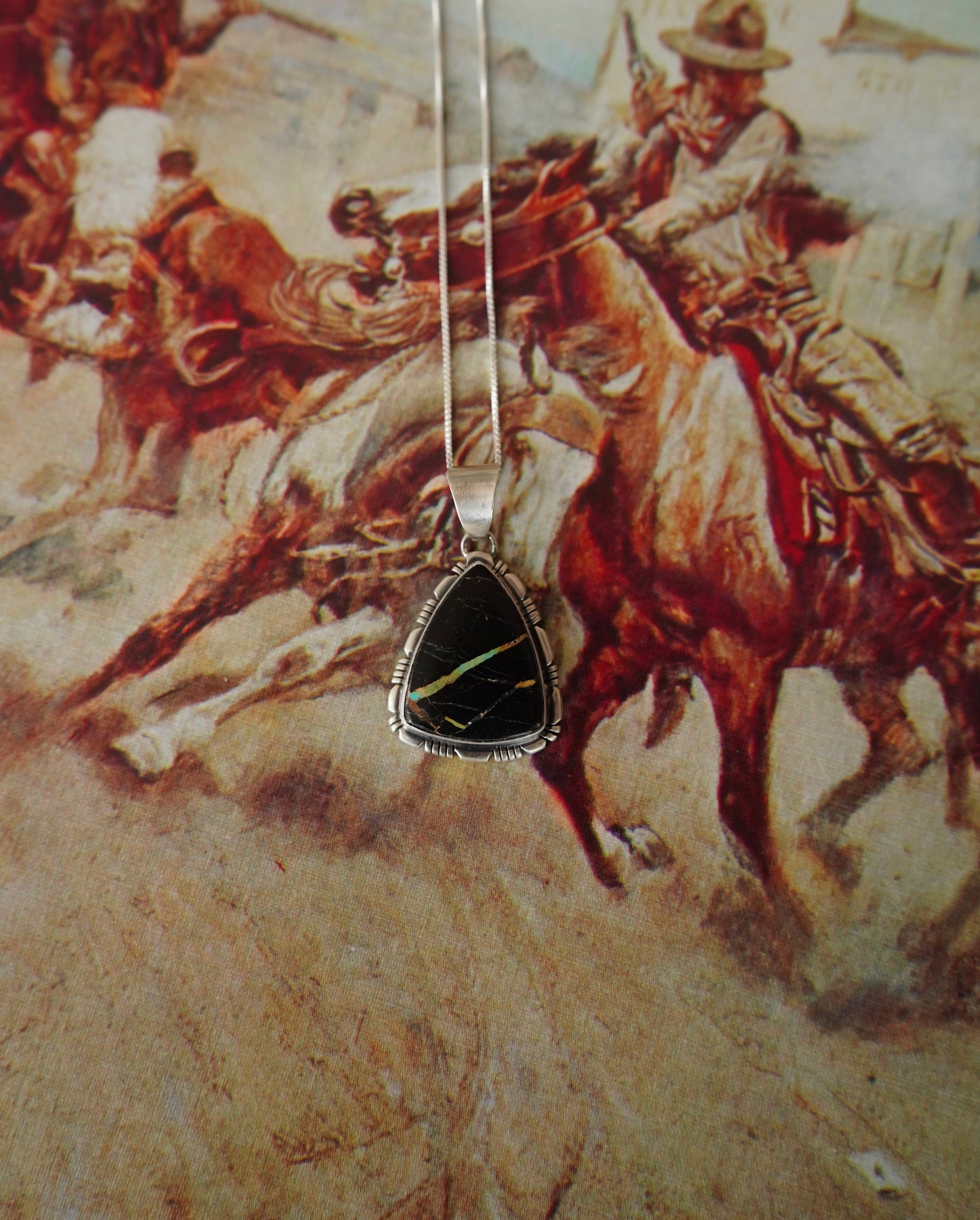 Antionette Martinez Blackjack Pendant