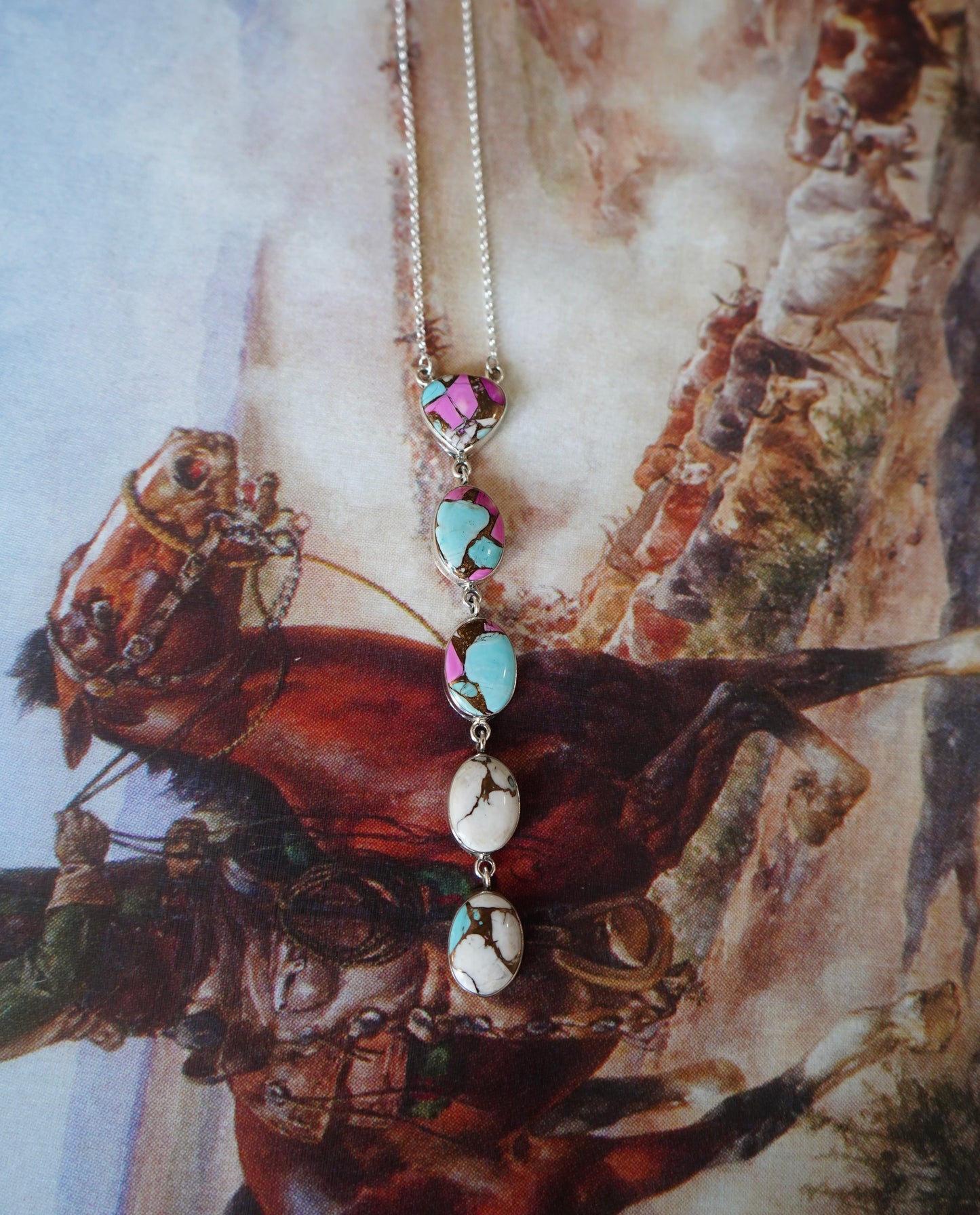 Turquoise Lariat Necklaces