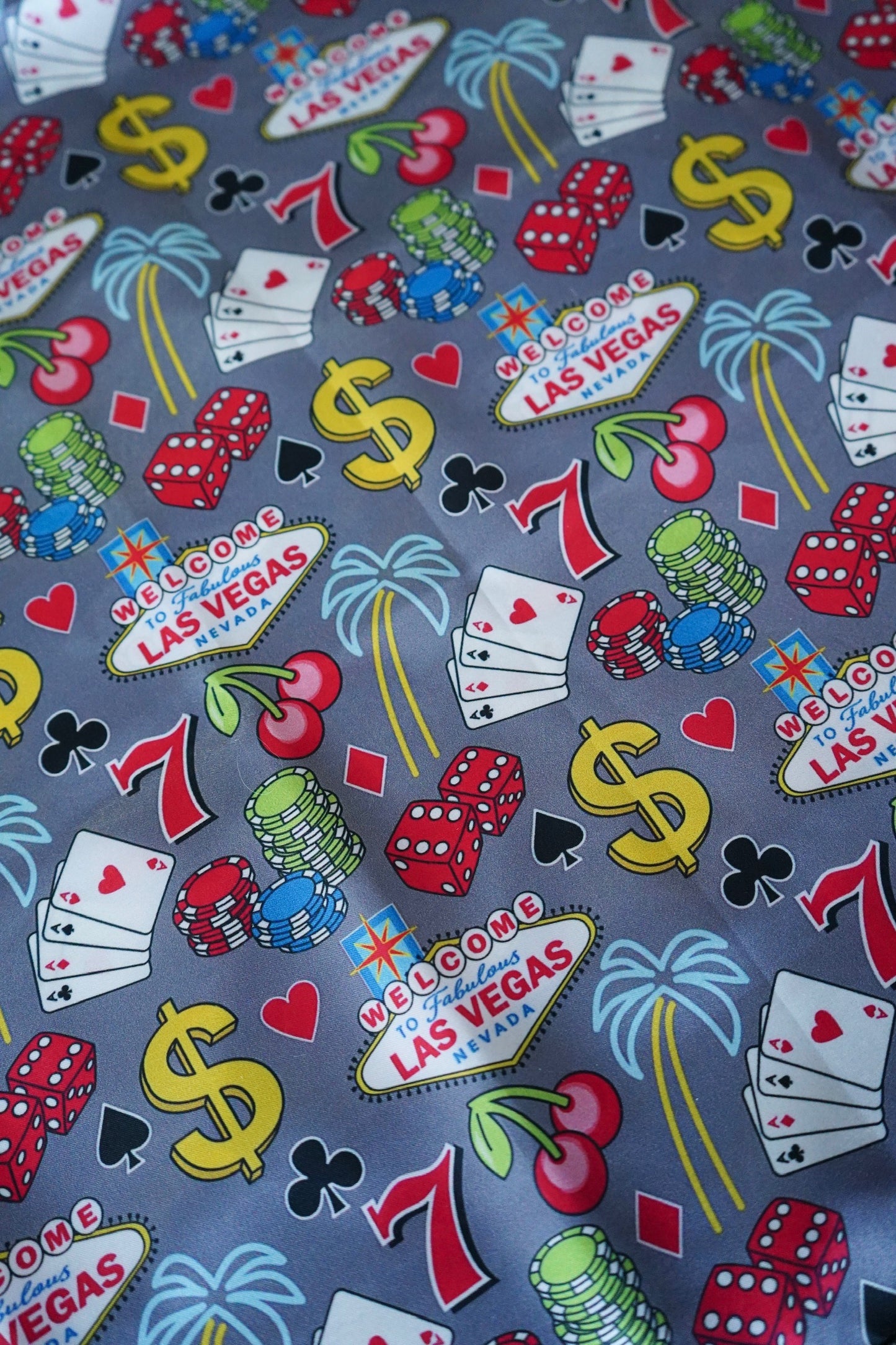 Gray Vegas Wild Rag