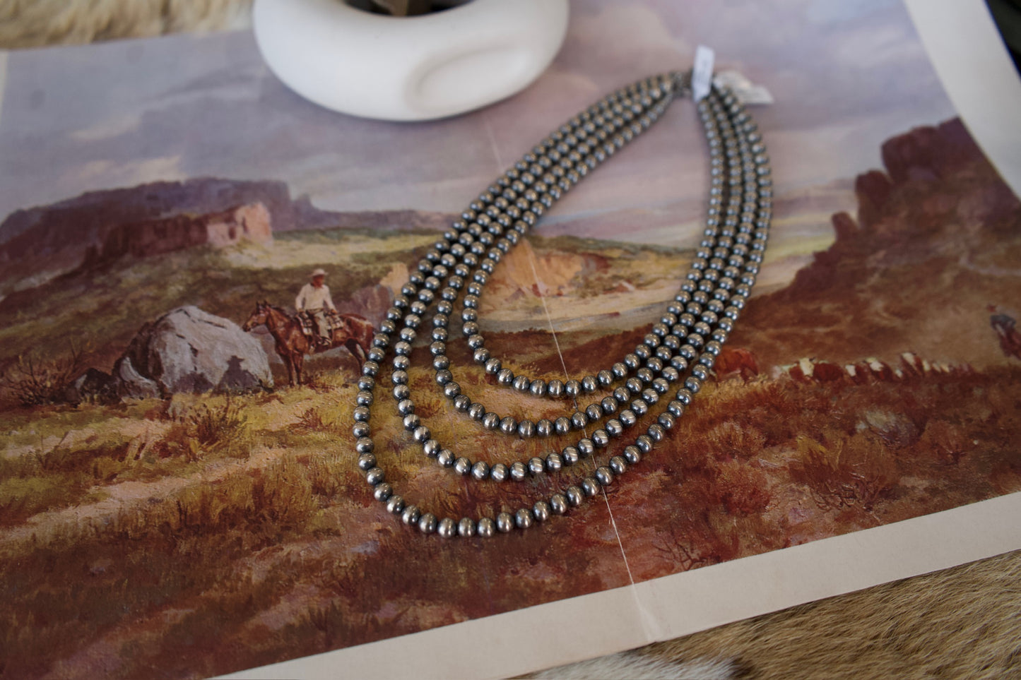 Sterling Silver Handstrung Pearls