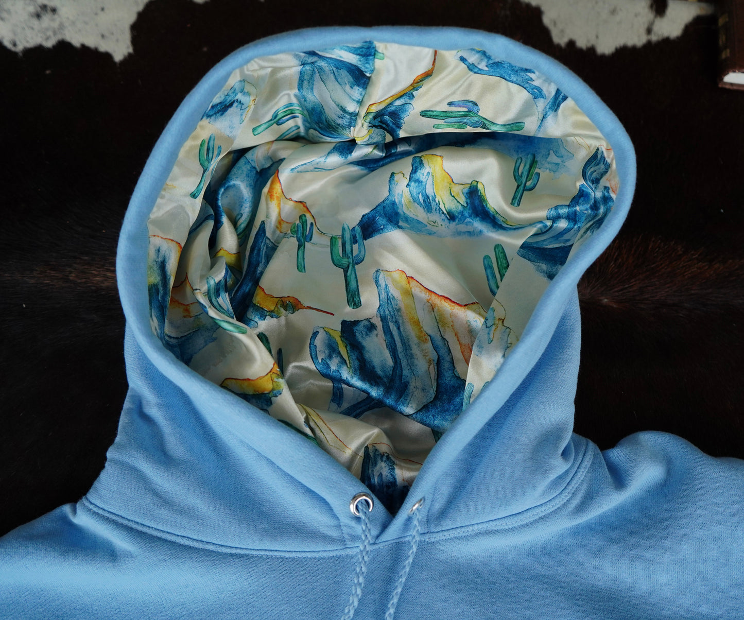 Cowgirls Cry (Sometimes) Unisex Satin Lined Hoodie