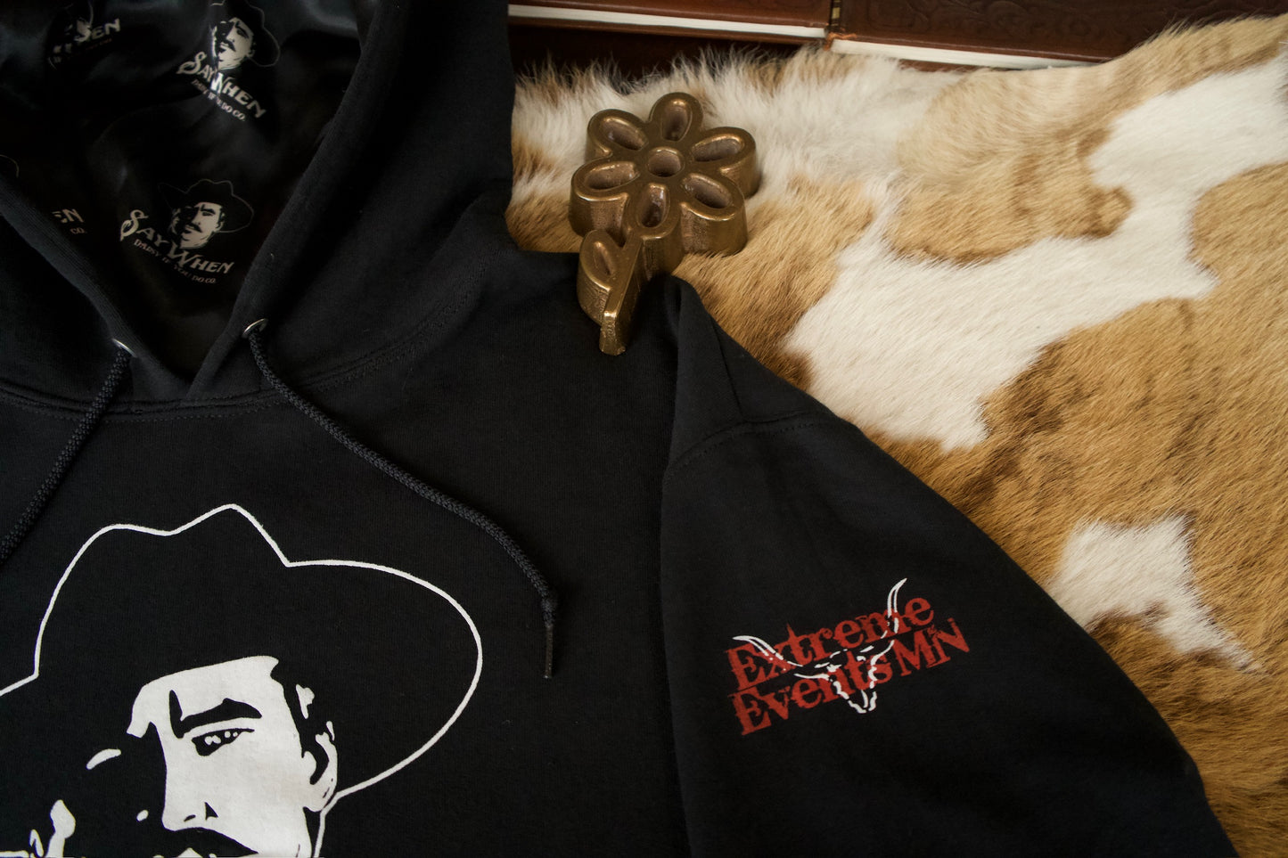 Say When Satin Lined Hooded Sweatshirts