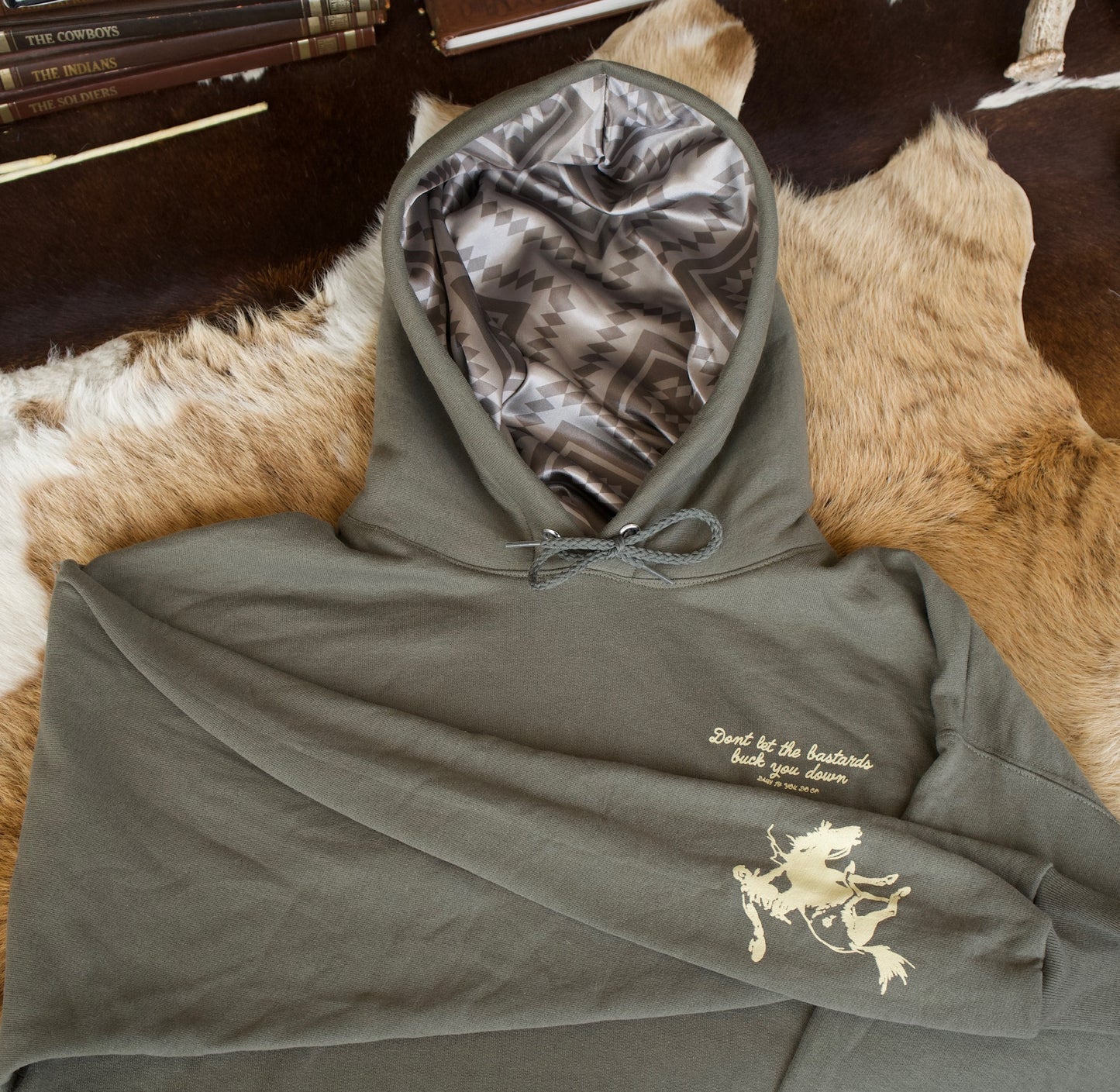 Bucked Down Unisex Hoodie