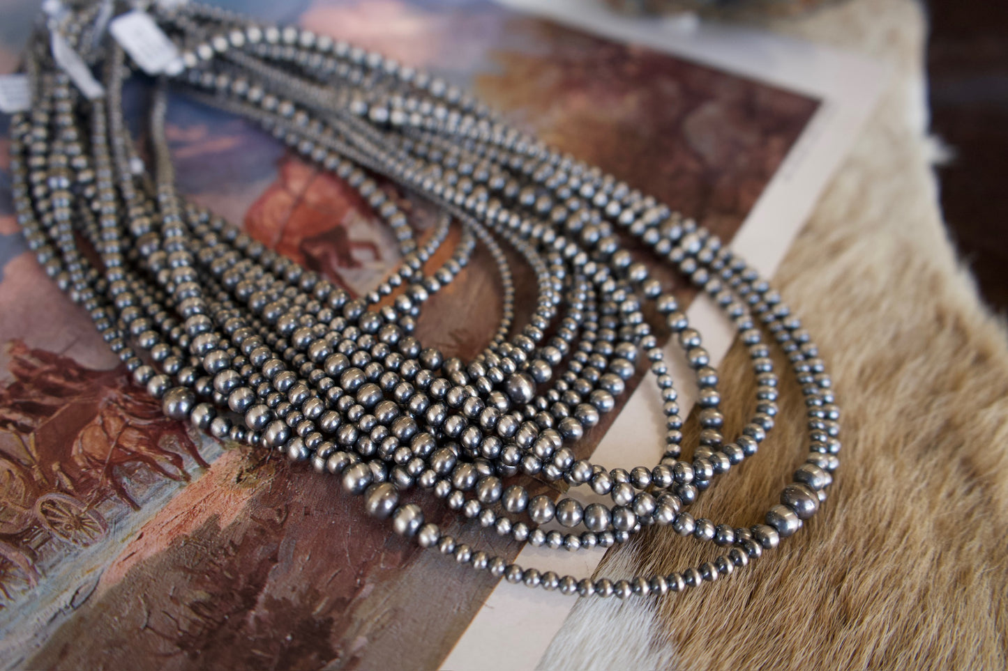 Sterling Silver Handstrung Pearls