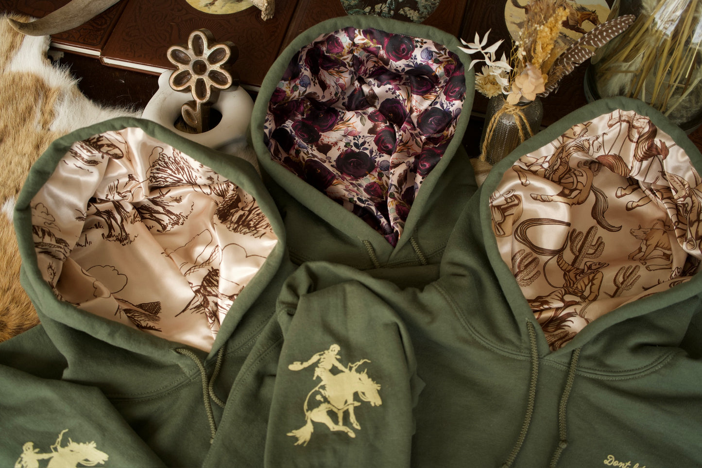 Bucked Down Unisex Hoodie