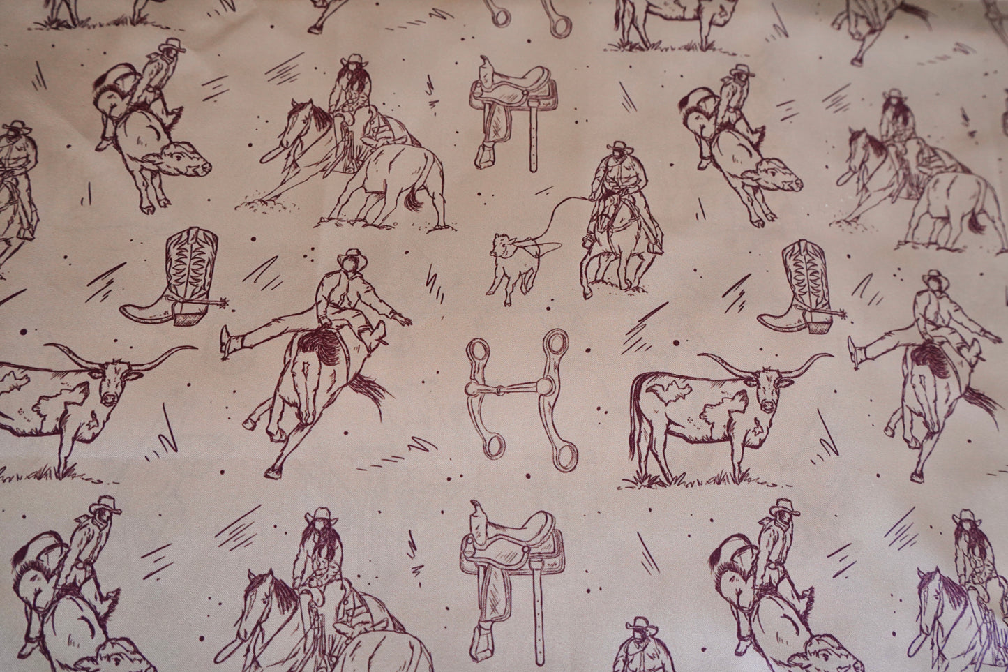 DiYDCo Line - Cowboy Sketches Wild Rag