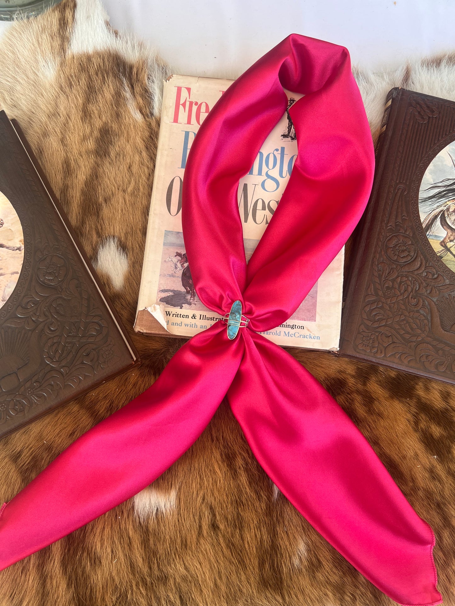 Hot Pink Solid Wild Rag