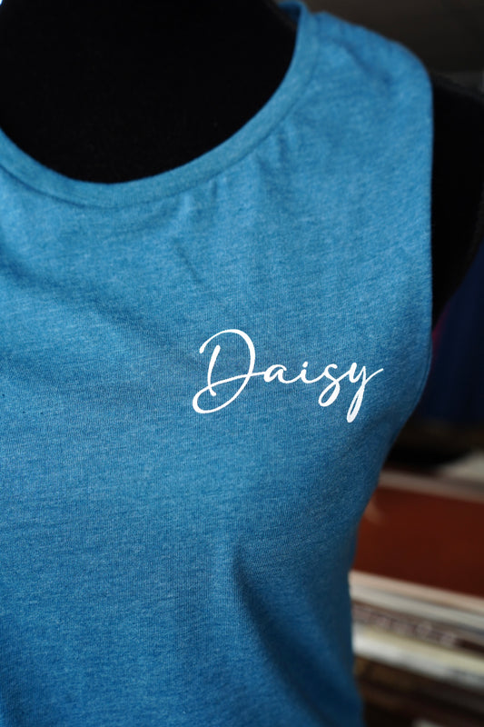 Daisy Baby - Bella & Canvas - Heather Tank Top