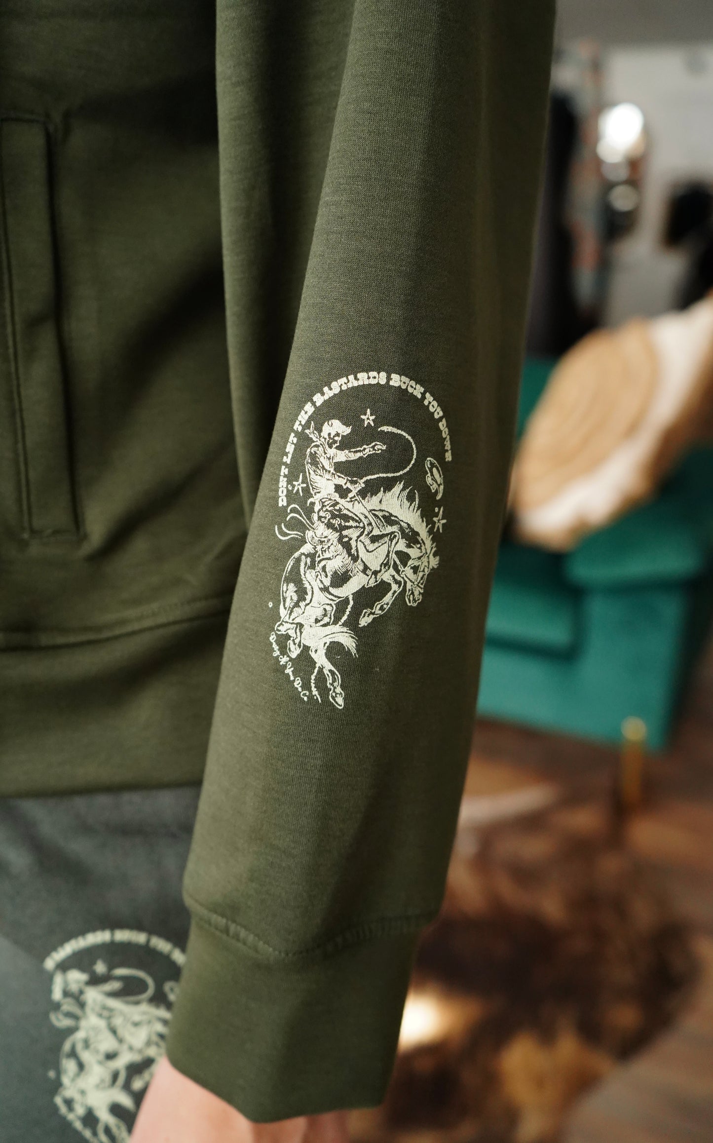 Bucked Down Scuba 1/4 Zip Pullover w/ Pockets