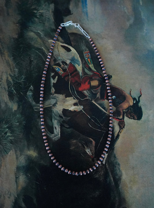 Copper Pearl Necklaces