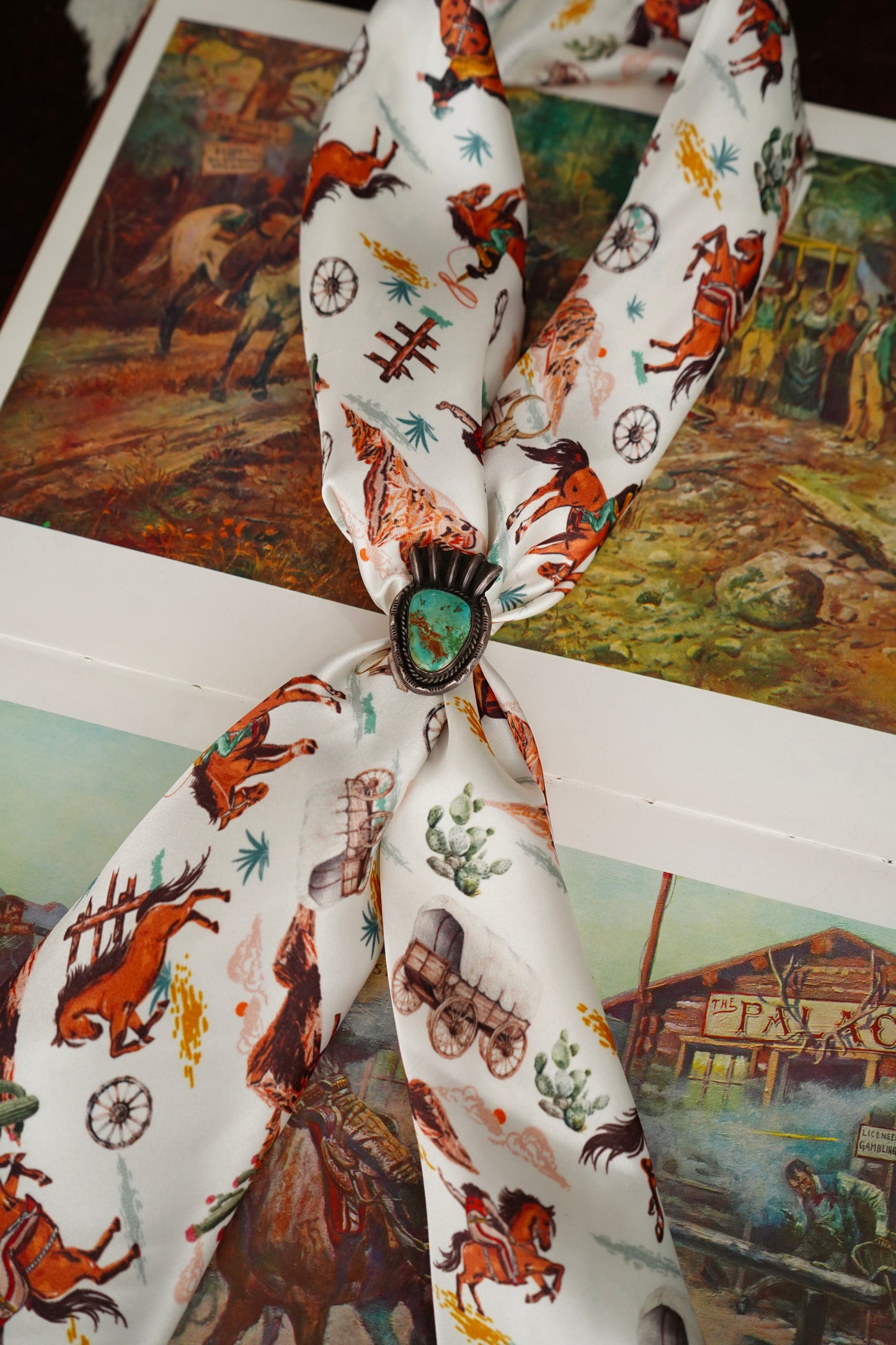 Cowgirls Cowgirlin Wild Rag