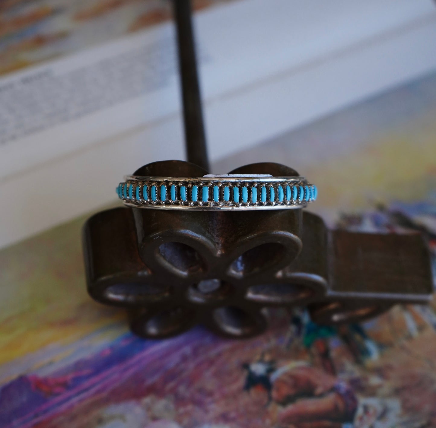 Ashley Laate Zuni Turquoise Cuff