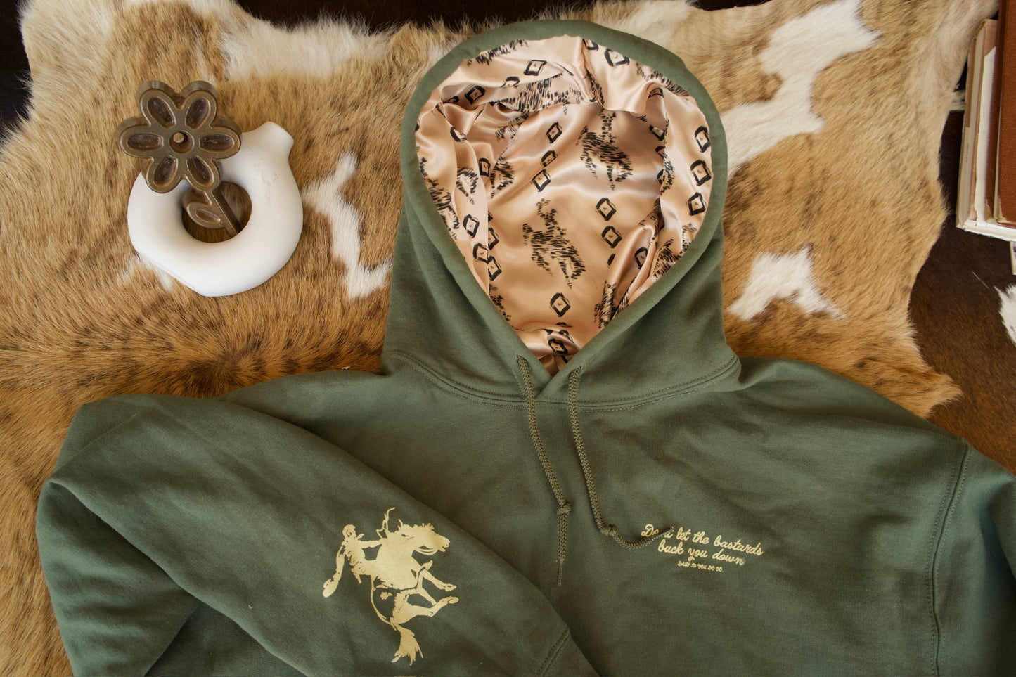 Bucked Down Unisex Hoodie