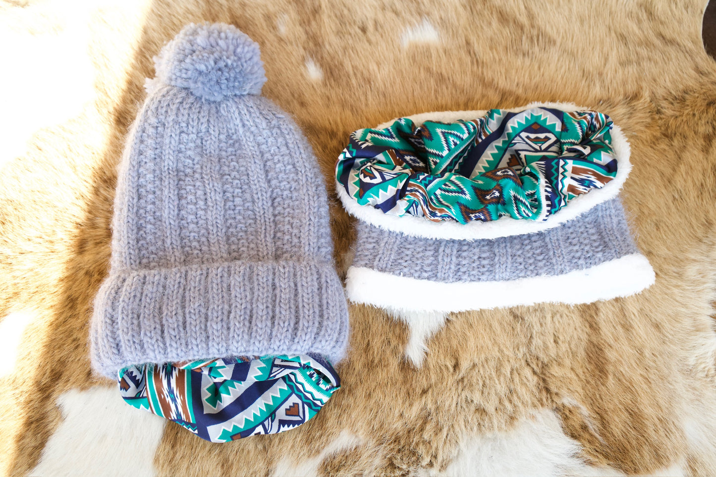 Neck Warmer & Beanie Sets