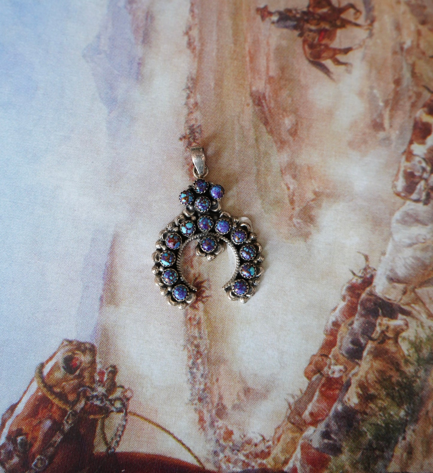 Purple Mojave Squash Pendant