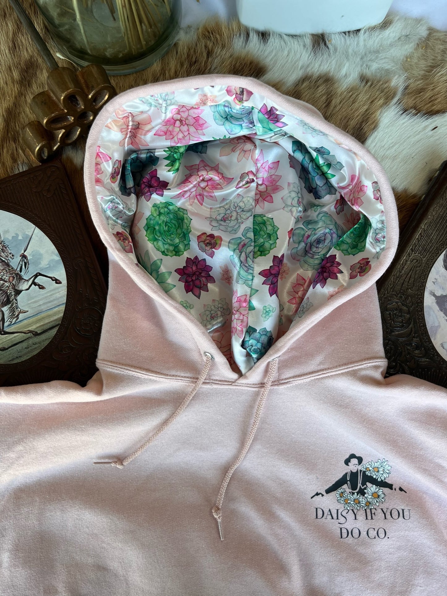 Satin Lined Western Hoodies - DiYDCo ORIGINALS