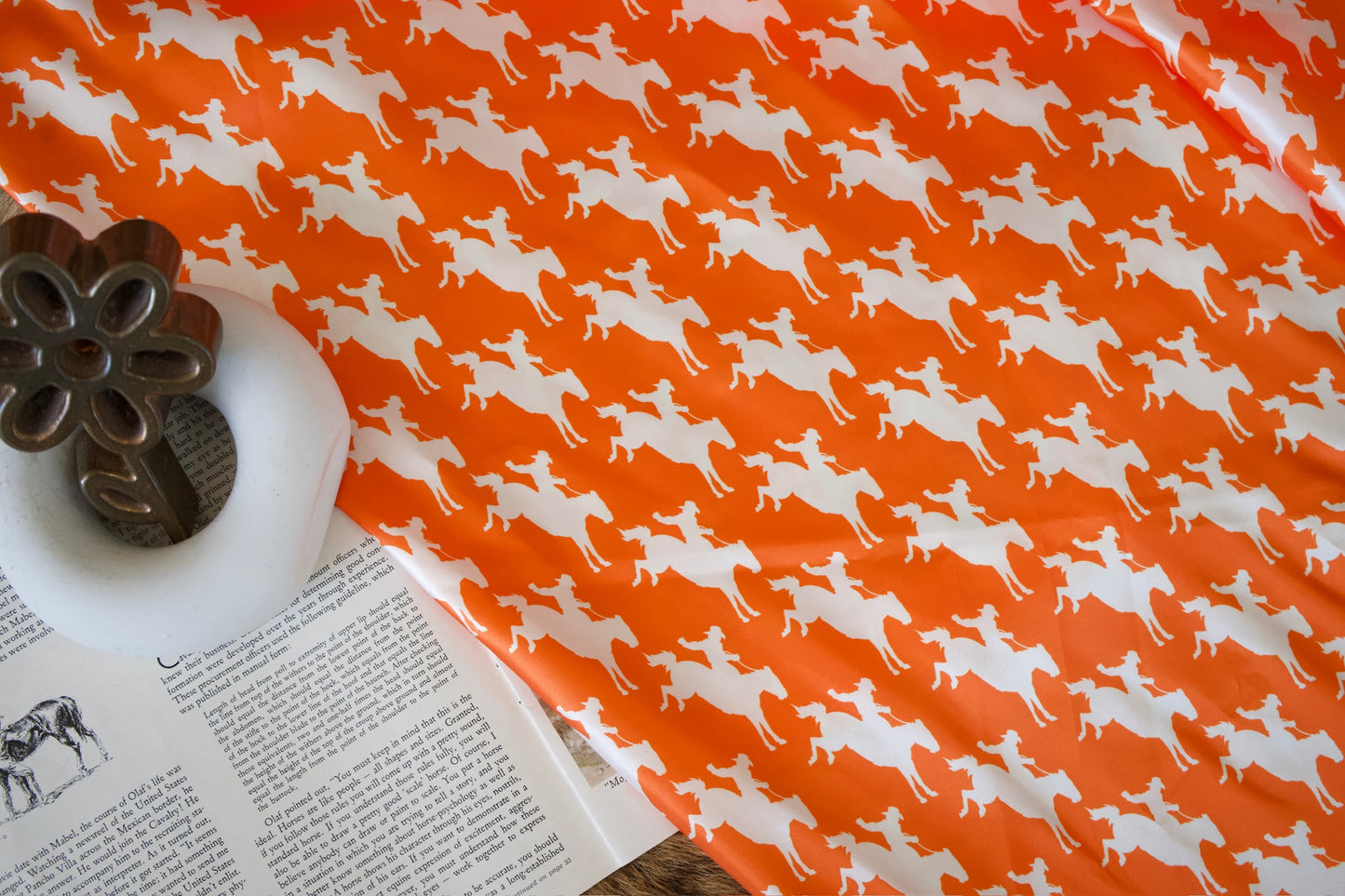 Orange Buckers Wild Rag