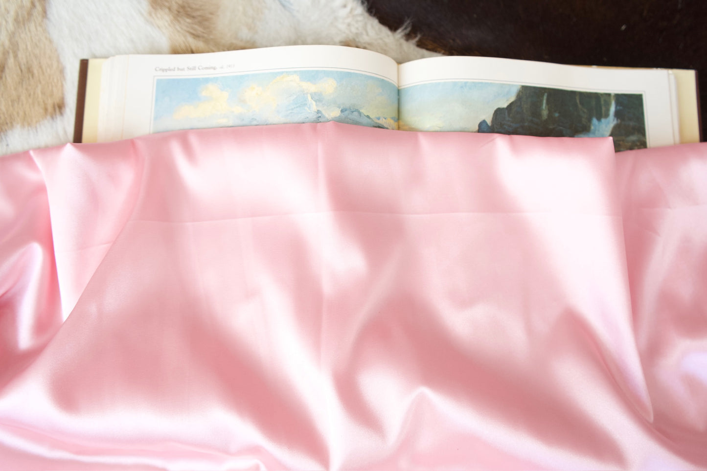 Light Pink Solid Wild Rag
