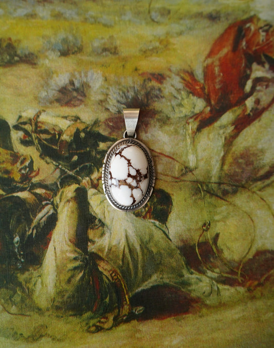 Dave Skeets Wild Horse Pendant