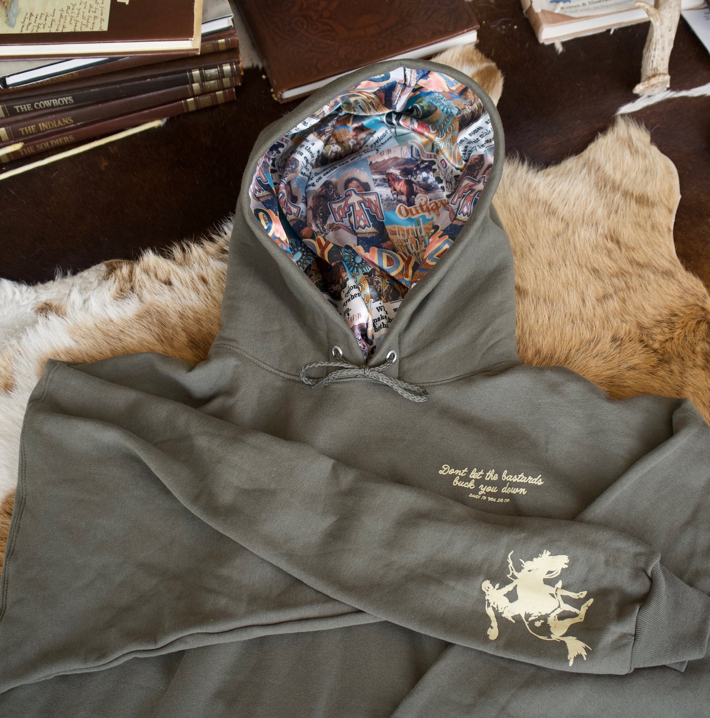Bucked Down Unisex Hoodie