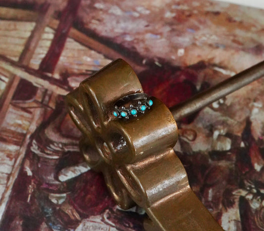 Vintage Zuni Turquoise Rings