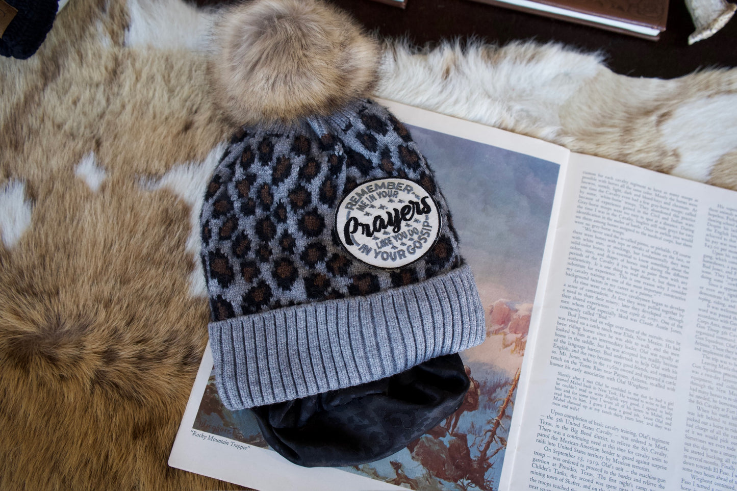 Powerful Patches on Satin Lined Beanies, Neckwarmers & Headbands