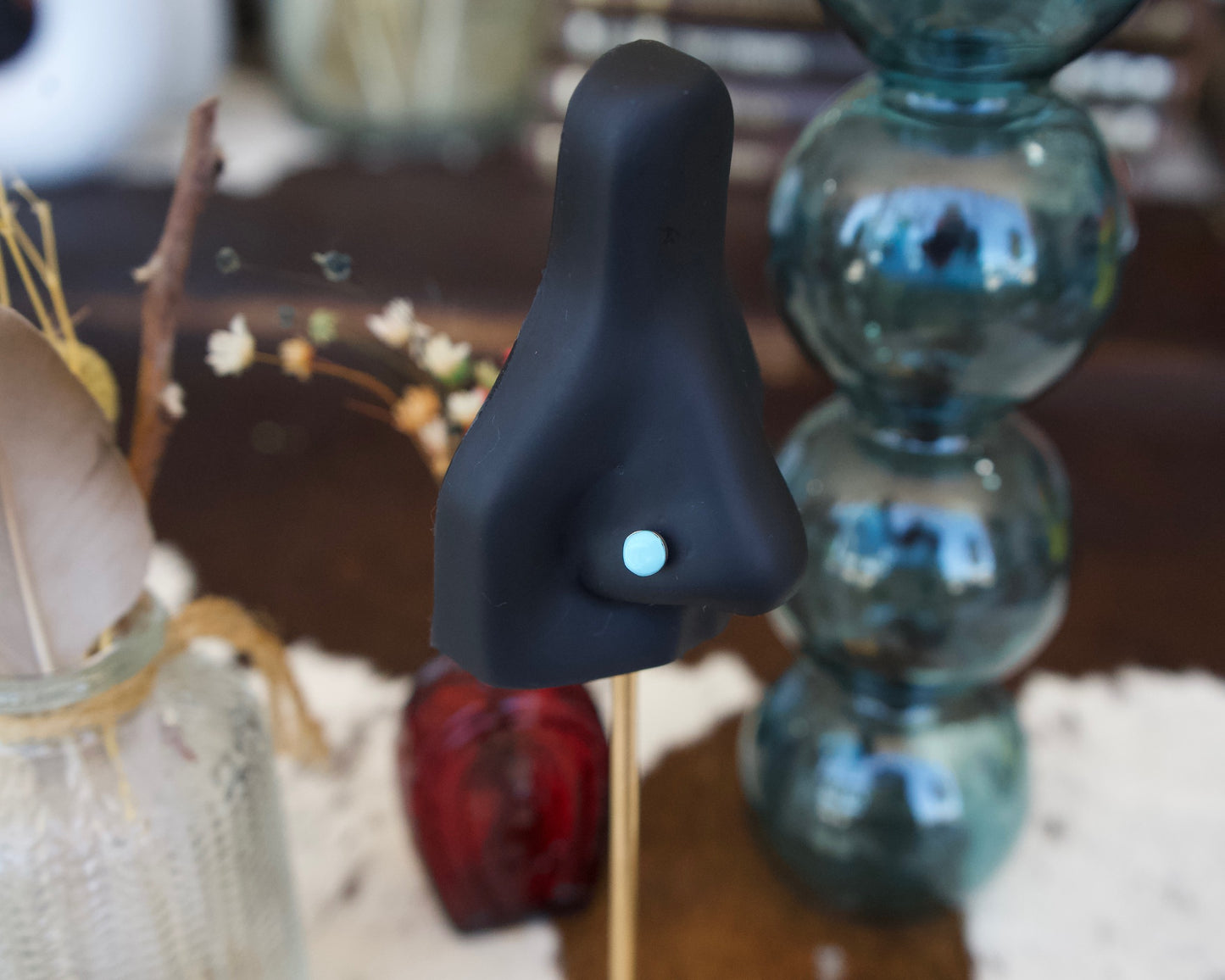 Turquoise Nose Studs 20G (0.8mm)