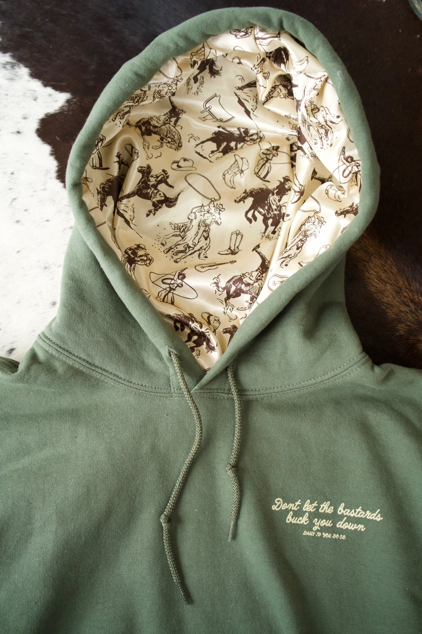Bucked Down Unisex Hoodie