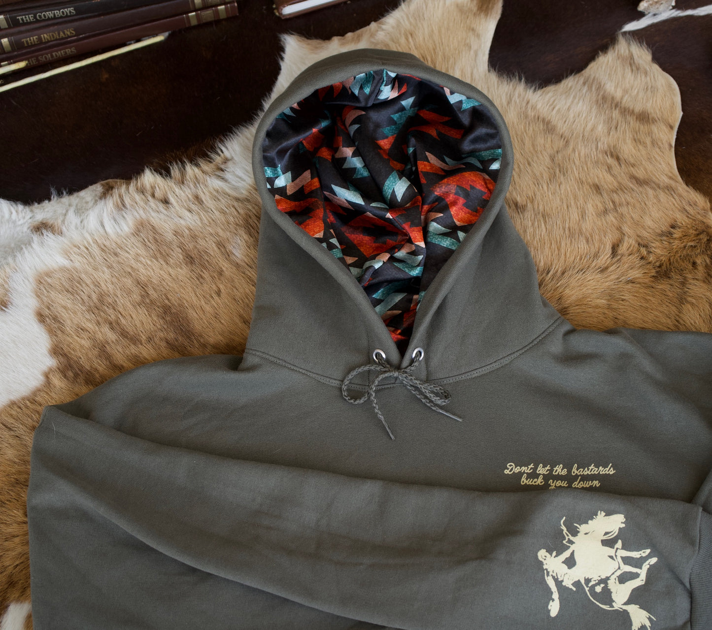 Bucked Down Unisex Hoodie