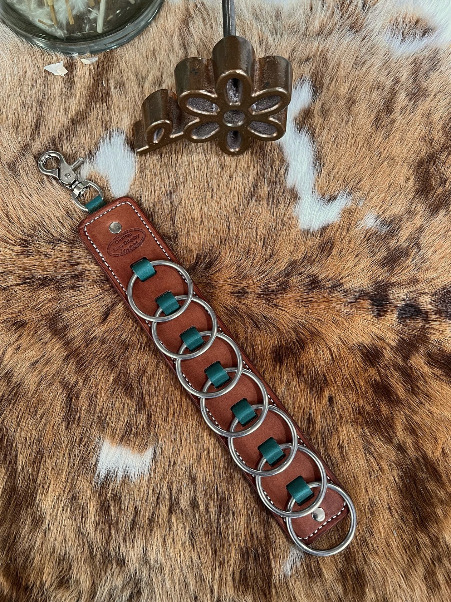 Wild Rag Holder - DiYDCo // Zane Grigsby Leather ORIGINAL