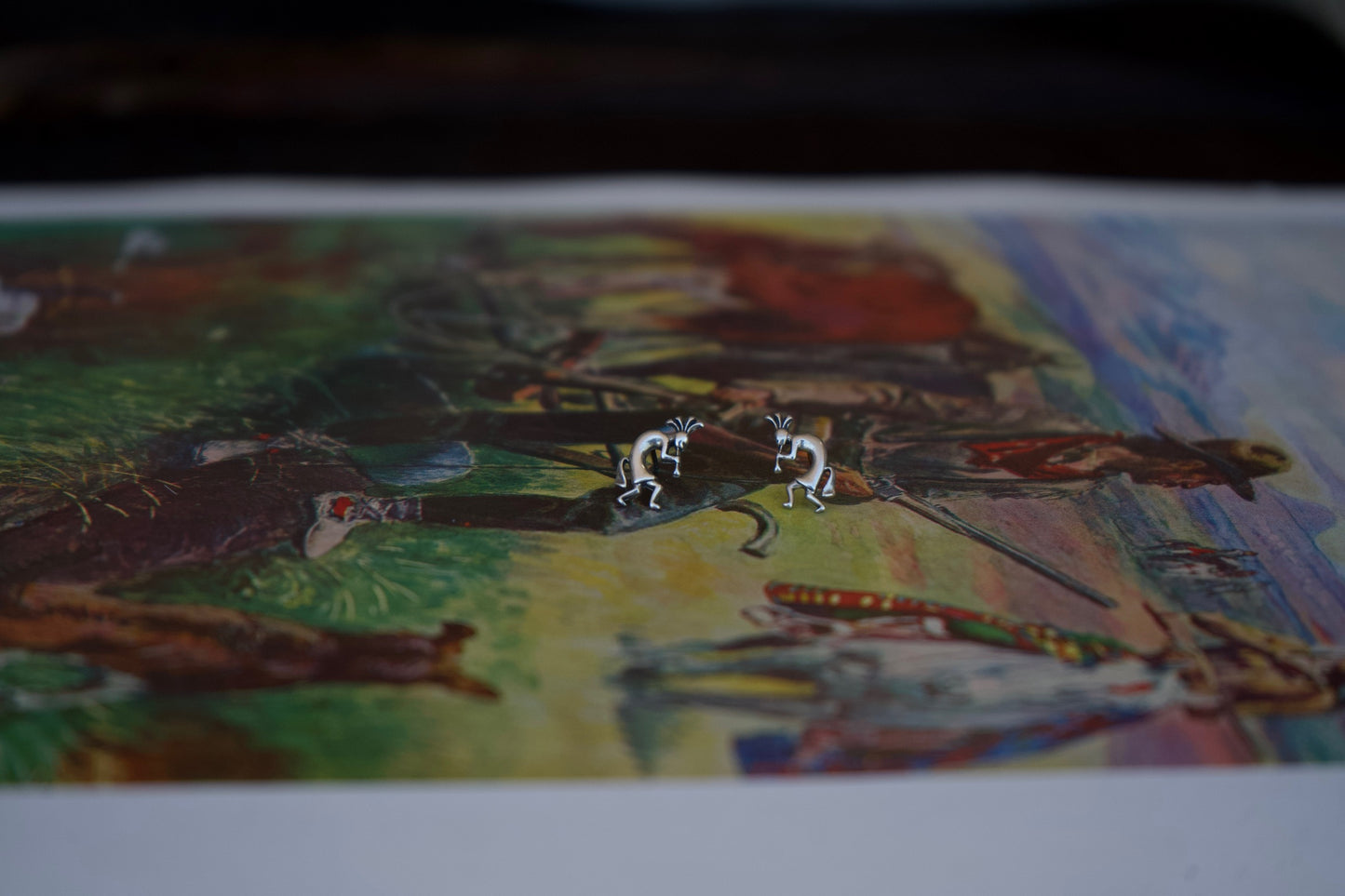 Kokopelli Stud Earrings
