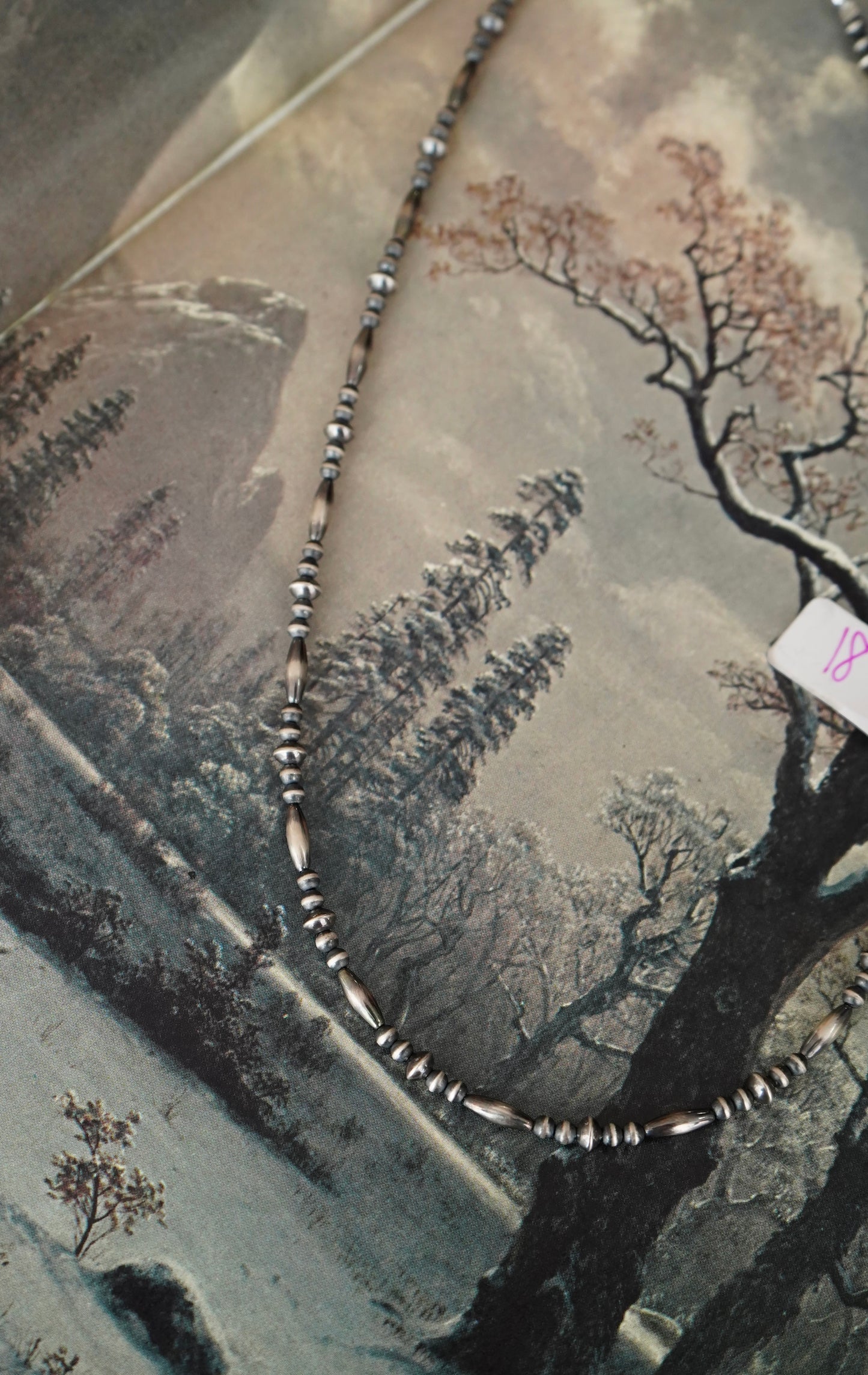 Sterling Silver Pearls Melon Bead Necklaces