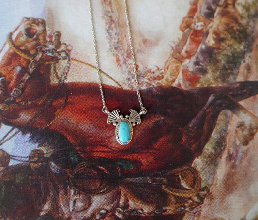 Verley Betone Dainty Turquoise w/ Shells Necklace